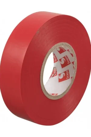 Ruban Isolant Électrique VDE 19mm 25m Rouge - Expédition express