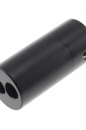 Splitter Aluminium 1x6mm vers 2x4mm Noir | Derniers jours