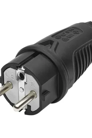 Paiement sécurisé | SOMMERCABLE Connecteur Secteur Schuko Type E/F 16A IP54 Ø13mm
