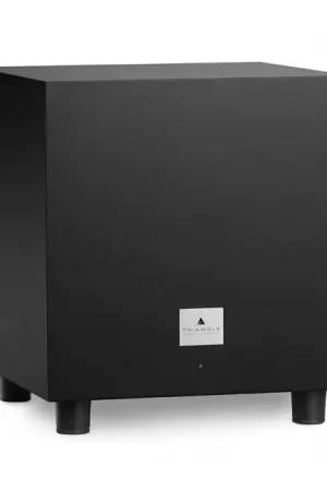 Stock presque épuisé - TRIANGLE TALES 340 Caisson de Grave Subwoofer Actif Class D 200W 30-120Hz Noir