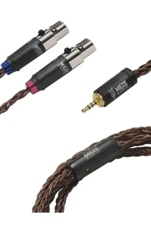 MEZE Câble de Modulation Symétrique Jack 2.5mm vers 2x Mini XLR Cuivre PCUHD 1.3m | Commandez en ligne