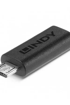LINDY Adaptateur Micro USB Mâle vers USB-C Femelle | Économisez maintenant