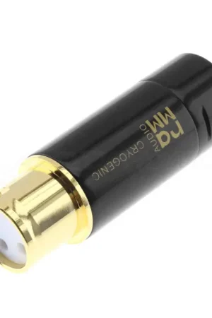 RAMM AUDIO 60600GT Connecteur XLR Femelle Cuivre Tellurium / Berrylium Traitement Cryogénique | Offre spéciale