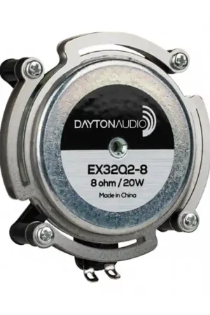 Préféré des clients - DAYTON AUDIO EX32Q2-8 Haut-Parleur Vibreur Exciter Double 20W 8 Ohm Ø32mm
