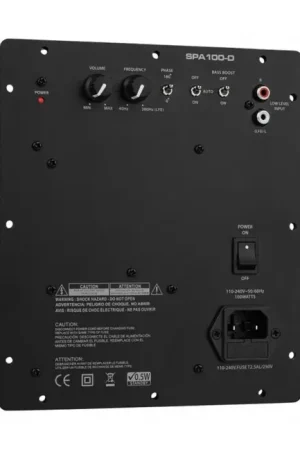 DAYTON AUDIO SPA100-D Amplificateur Class D pour Subwoofer 100W 20Hz-200Hz | Achetez dès aujourd'hui