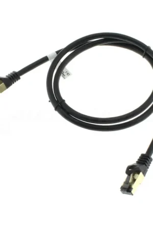 Câble Ethernet RJ45 Cat 8.1 40Gbps Blindé Plaqué Or 0.5m - Promotion