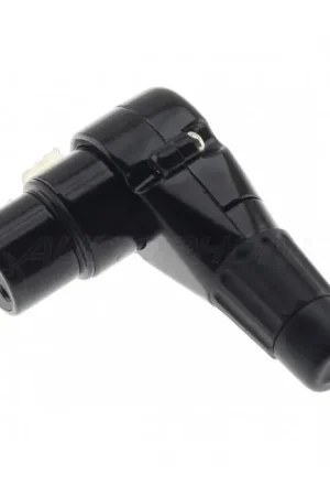 Connecteur XLR 3 Pins Femelle Coudé 90° Noir Ø7mm - Affaire à saisir