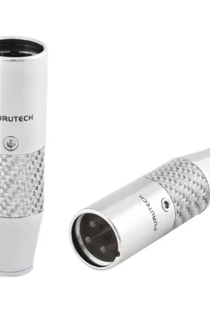 FURUTECH CF-601M NCF Connecteur XLR Mâle Cuivre Plaqué Rhodium NCF Traitement Alpha Ø10mm (Unité) - Nouvel arrivage