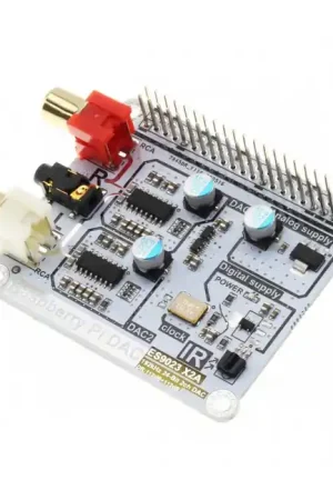 Achetez en ligne | Module DAC pour Raspberry Pi 2x ES9023 24bit 192kHz