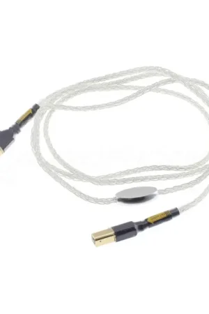 ATAUDIO SILVER Câble USB-A Mâle vers USB-B Mâle Argent Pur OCC 0.75m | Plus que quelques jours