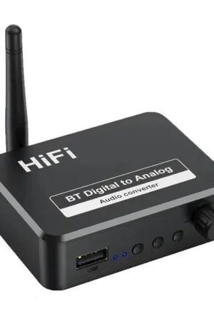 Récepteur Bluetooth 5.1 DAC Optique 24bit 96kHz / Lecteur de fichiers USB | Offre exclusive