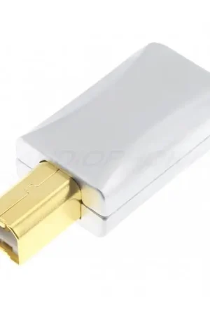 Connecteur USB-B 2.0 Mâle Plaqué Or 24k 3µ Ø6.8mm Argent | Prix bas