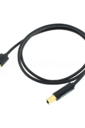 Très populaire | Câble USB-A Mâle vers USB-B Mâle Cuivre Plaqué Or 1m