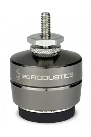 Livraison rapide - ISOACOUSTICS GAIA III Absorbeurs de Vibrations 32kg Ø43x39mm (Set x4)
