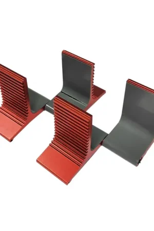 Remise supplémentaire - BURSON AUDIO COOL STAND GT RED Support Vertical pour Amplificateur Burson Audio (Set x4)