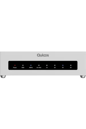 Offre bientôt terminée | QULOOS QU02 Interface Numérique USB vers SPDIF I2S Accusilicon AS338 Argent