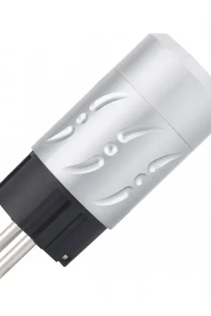 Liquidation - VIBORG VE502R Connecteur Secteur Schuko Type E/F Cuivre Plaqué Argent/Rhodium Ø20mm