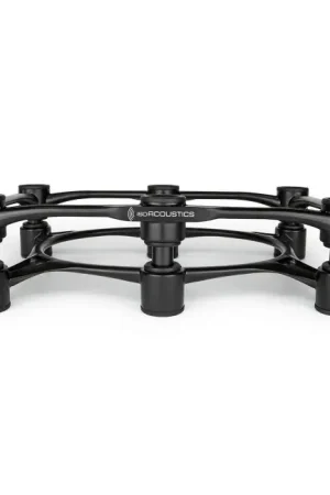 À ne pas manquer | ISOACOUSTICS APERTA 300 Support d'Enceintes 300x200x75mm 27.2kg Noir (Unité)