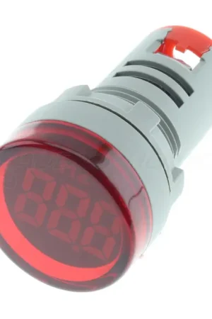 Afficheur de Fréquence Fréquencemètre à LED Rouge 0-75Hz Ø29mm | Profitez-en maintenant