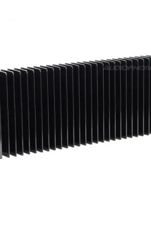 Radiateur Dissipateur Thermique Anodisé Noir 350x125x50mm - Prix avantageux