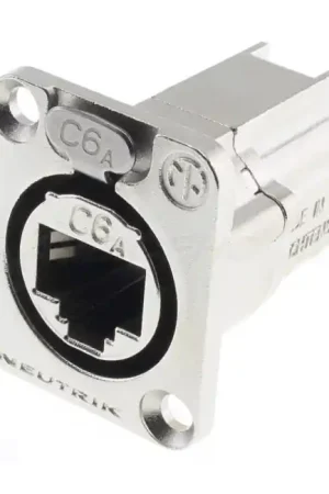 Prix mini | NEUTRIK NE8FDX-P6 Passe-Cloison RJ45 Ethernet Cat 6a