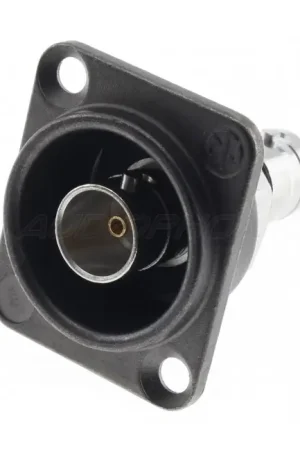 NEUTRIK NBB75DFIX Passe-Cloison BNC 75 Ohm Plaqué Or | Qualité supérieure