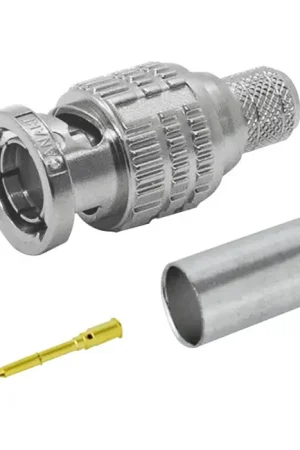 CANARE BCP-A77 Connecteur BNC Cuivre Béryllium Plaqué Or Ø5.2mm | Haute qualité