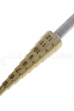 Foret Étagé Acier HSS-6542 9 Niveaux Ø4-12mm - Plus que quelques pièces