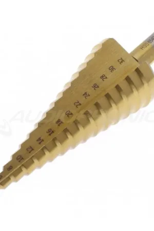 Foret Étagé Acier Titane HSS-6542 15 Niveaux Ø4-32mm - Dernière chance