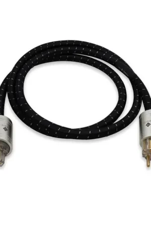 LUDIC ORPHEUS Câble Secteur Schuko Type E/F vers IEC C15 Cuivre OCC 6N Plaqué Or 24k Blindé 2m | Ne manquez pas cette offre