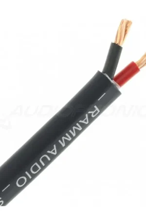 RAMM AUDIO SA-15 Câble Haut-Parleur Cuivre OFHC Blindé 2x 1.65mm² | Prix promo