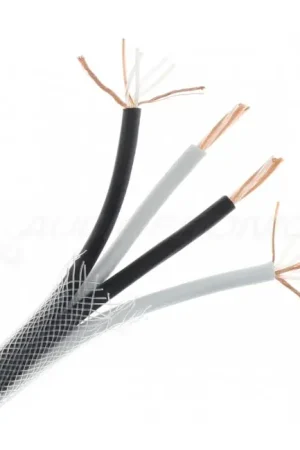 Offre limitée | RAMM AUDIO TA-14SP Câble Haut-Parleur Cuivre OFHC Blindé 4x 2.1mm² Ø10.5mm