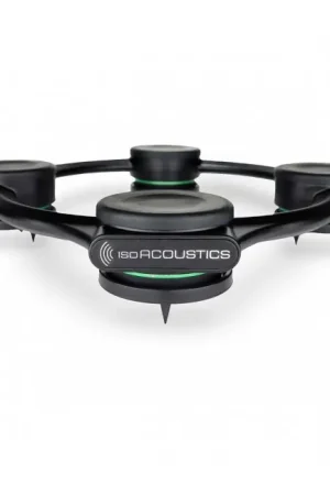 Offre bientôt terminée | ISOACOUSTICS APERTA SUB Support de caisson de basses / Subwoofer 265x290x33 mm 36.3kg Noir (Unité)