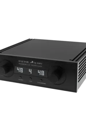 Offre à durée limitée - HATTOR AUDIO THE BIG Préamplificateur Passif / Actif Symétrique Takman REX OPA2134 Noir