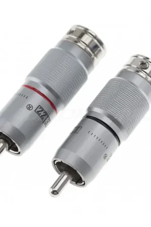 EIZZ EZ-202 Connecteurs RCA Plaqué Rhodium Ø7mm (La paire) - Bon prix