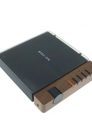 Direct usine - SYITREN R300 Lecteur CD sur Batterie Bluetooth 5.3 Noir / Bois