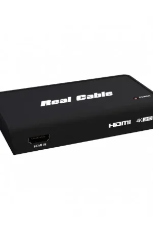 REAL CABLE HD2A113-4K Extracteur audio HDMI vers SPDIF / Jack 3.5mm DTS Dolby HD HDCP2.2 4K 60Hz HDR | Plébiscité par les clients