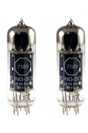 TUNG-SOL 7189 Tubes de Puissance Pentode EL84 / 6BQ5 (Paire Appairée) - Se termine bientôt
