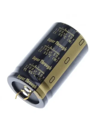 NICHICON KG SUPER THROUGH Condensateur Électrolytique Audio 50V 3300uF - Expédition rapide