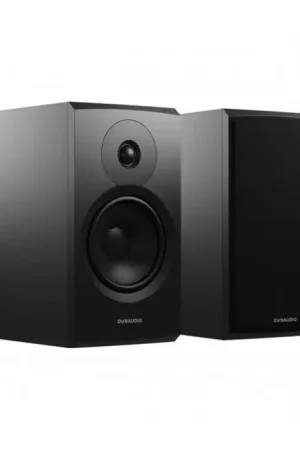 DYNAUDIO EMIT 20 Enceintes Bibliothèque 2 Voies 86dB 42Hz-35kHz Noir (La paire) | Dernières unités