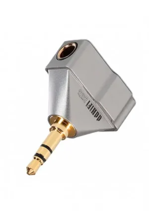 Expédition immédiate - DD DJ44C PRO Adaptateur Jack 4.4mm Symétrique Femelle vers Jack 3.5mm Asymétrique Mâle Plaqué Or