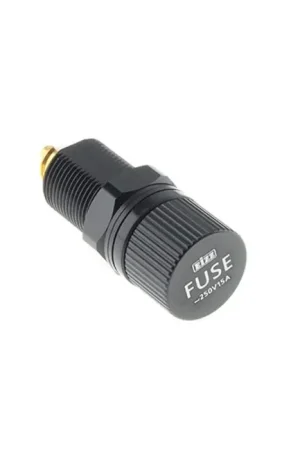 Nouveau chez nous | EIZZ EZ-902 Porte Fusible Plaqué Or 5x20mm 250V 15A