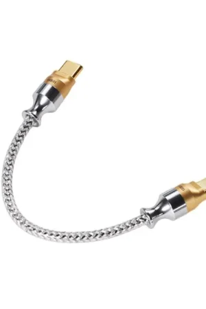 Nouvel arrivage | DD TC07S Câble USB-C Argent Pur / Cuivre OFC OTG 10cm