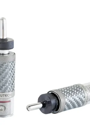 FURUTECH CF-202 NCF (R) Fiches Banane Plaqué Rhodium NCF Traitement Alpha Ø5.5mm (La paire) - Dernier arrivage