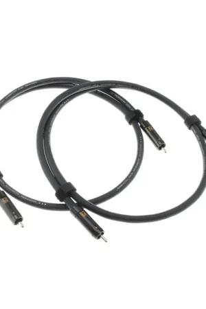 RAMM AUDIO AIR 25 Câbles de modulation RCA-RCA Cuivre OFHCC Plaqué Rhodium 1m (La paire) | Bien noté
