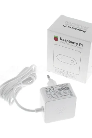Prix choc - RASPBERRY PI Adaptateur Secteur Alimentation 100-240V AC vers 5V 3A USB-C Blanc