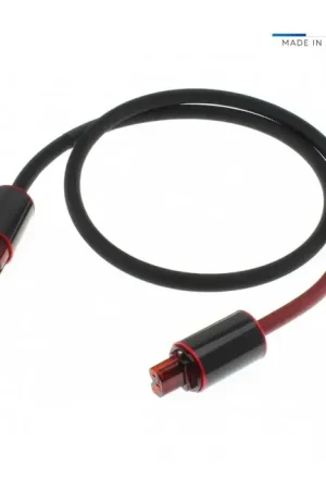 Bien noté - AUDIOPHONICS OBSIDIAN Câble Secteur Schuko vers IEC C15 Cuivre 102SSC Argent 1.5m