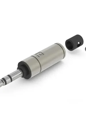 AECO AT3-1351S Connecteur Jack 3.5mm TRS Cuivre Tellurium Plaqué Argent Ø6.5mm - Disponible à la commande
