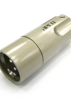 Coup de cœur des clients - AECO AX4-1611S Connecteur XLR 4 Pôles Cuivre Tellurium Plaqué Argent Ø12.5mm
