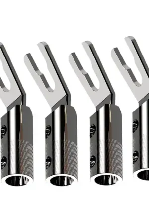 Plus que quelques articles | VIBORG VS702S Fourches Cuivre Pur Plaqué Cuivre OFC / Argent Ø4.5mm (Set x4)